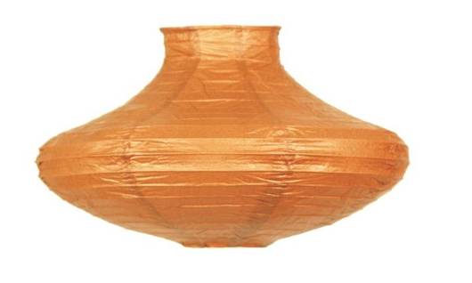 Lampa wisząca papierowa pomarańczowa Griff Candellux 3494400-18
